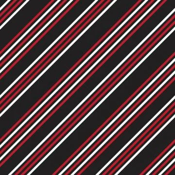 Red Stripe seamless pattern background in diagonal style Illustrazione stock