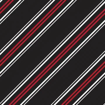 Red Stripe seamless pattern background in diagonal style Illustrazione stock