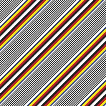 Red Stripe seamless pattern background in diagonal style Stock Illustration