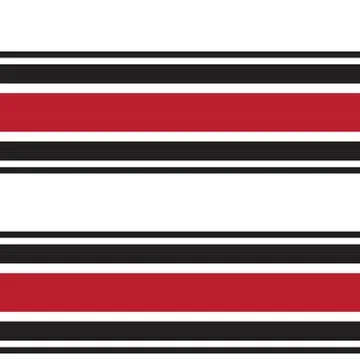 Red Stripe seamless pattern background in horizontal style Illustrazione stock