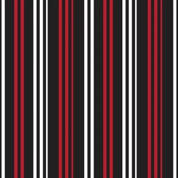 Red Stripe seamless pattern background in vertical style Stockillustratie
