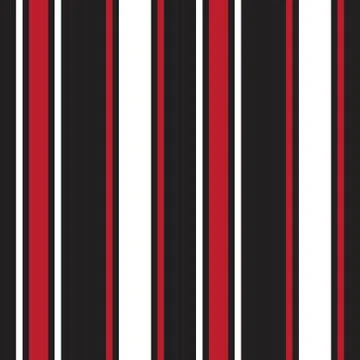 Red Stripe seamless pattern background in vertical style Illustrazione stock