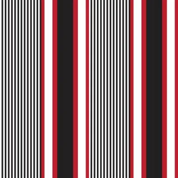 Red Stripe seamless pattern background in vertical style Stock Illustration