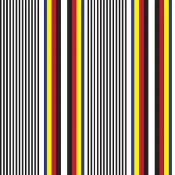 Red Stripe seamless pattern background in vertical style Stock Illustration