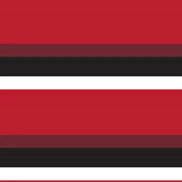 Red Stripe seamless pattern background in horizontal style Stock Illustration