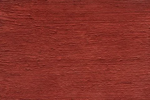 Red striped decorative plaster wall covering pattern for background Stock Photos