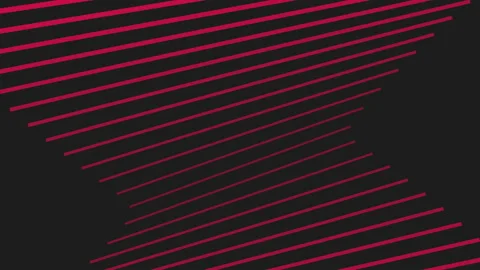 Red stripes geometric pattern 動画素材 210133550