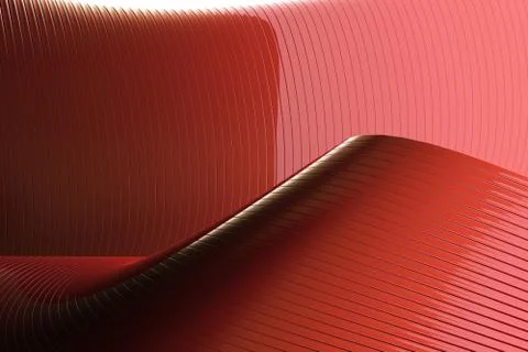 Red stripes Stock Illustration