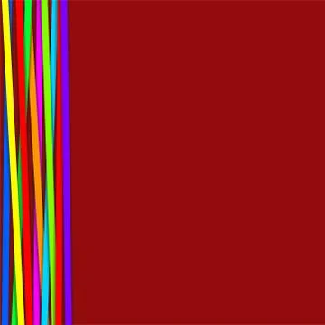 Red stripped background for your design, stock vector illustration Stock Illustration