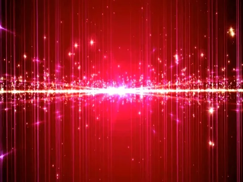 Red Stroked Horizon Stock Footage 73619333