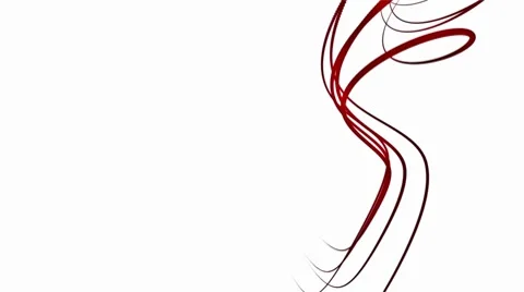 Red strokes Vidéo 8540155