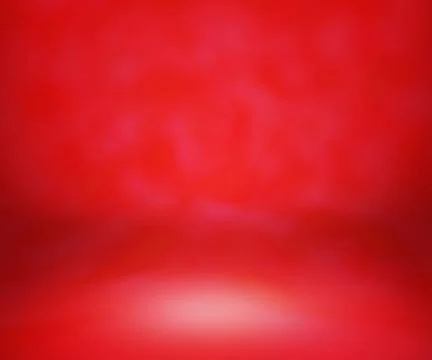 Red studio backdrop with floor Stock Illustration