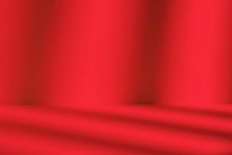 Red studio space with window shadow Stock-Fotos