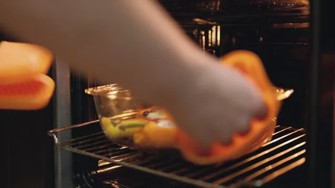 Red stuffed bell pepper served with fresh mixed Stock Footage 246505786