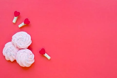 Red St.Valentine's background Stock Photos