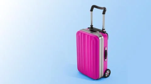 Red suitcase Stock Illustration
