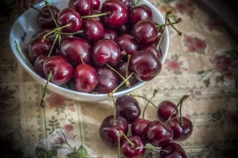 Red Summer Fruit Stock Photos