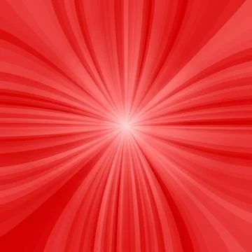 Red summer twisted rays pattern background 스톡 일러스트