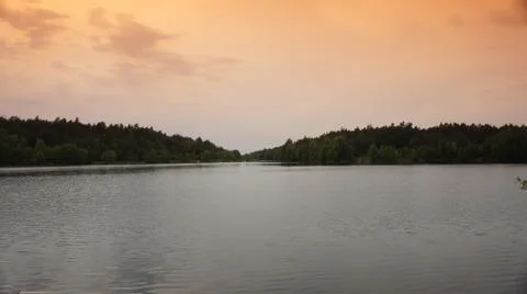 Red Sun with Cloud Stock-Fotos