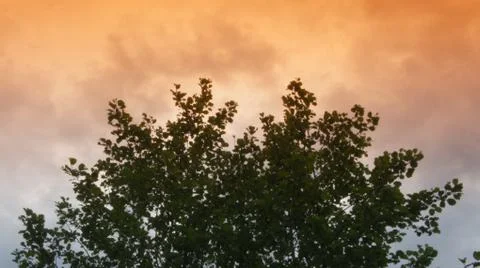 Red Sun with Cloud Fotos de archivo