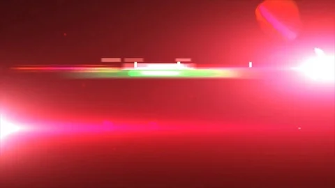 Red Sun Moving Lights Optical Lens Flares Stock Footage 122233351