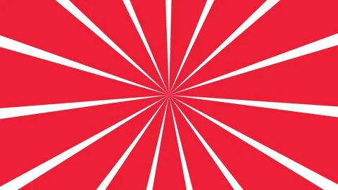 Red Sunburst Pattern animation Background with White Stripes image photo Stock Footage 321854839