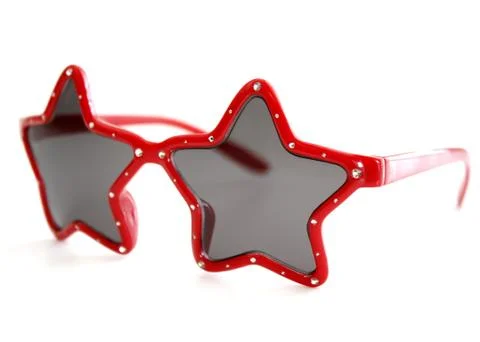 Red Sunglasses Stock Photos