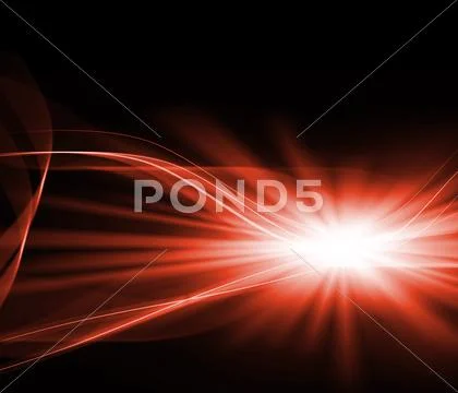 Red sunny background Stock Illustration