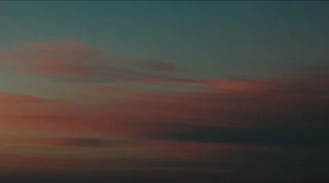 Red sunrise clouds Stock Footage 48339029