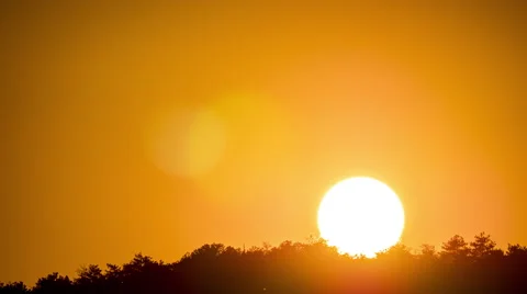 Red sunset dramatic sky dark time lapse timelapse lense lens flare heaven clouds Stock Footage 62472310