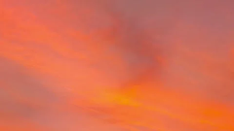 Red Sunset Glow Stock-Footage 296615482