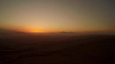 Red sunset in Namib desert - Namibia Stock Footage 64991335