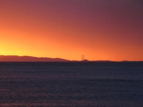 Red sunset Stock Photos