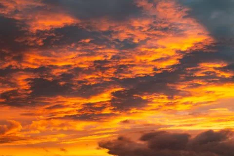 Red sunset Stock Photos