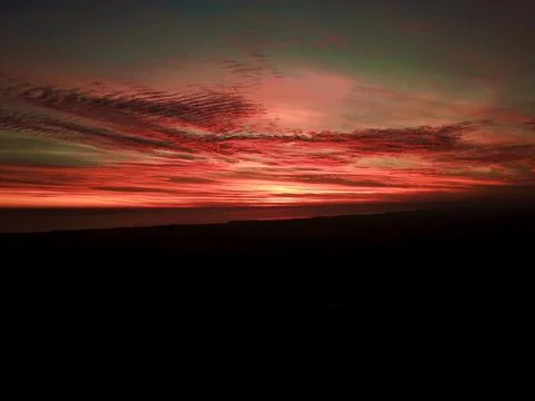 Red Sunset 写真素材