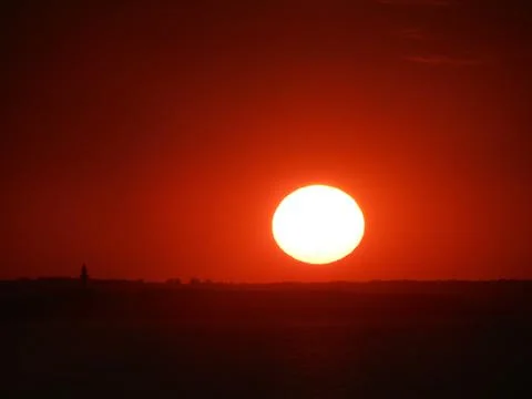 Red sunset Stock Photos
