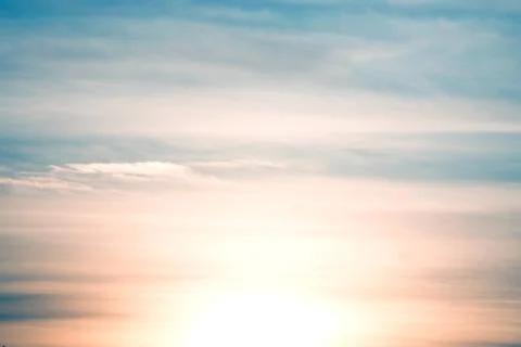 Red sunset, rich dark clouds, rays of light Stock Photos