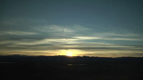 In the Red - sunset timelapse Stock Footage 54747403