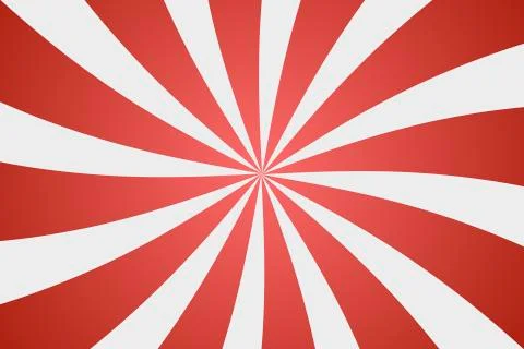 Red sunshine colorful vector background. Abstract sunburst design wallpaper f Stock Illustration
