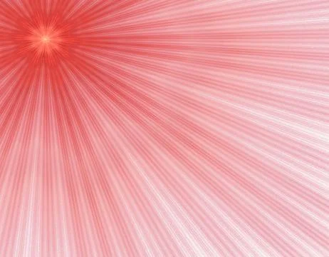 Red sunshine Stock Illustration