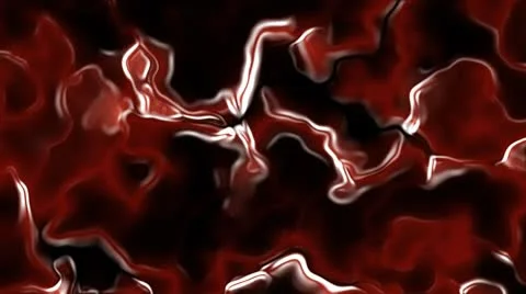 Red surface distortions Stock Footage 8969026