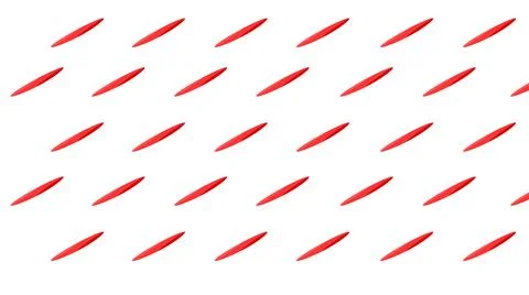 Red surfboards seamless pattern in modern flat design illustration. Stock Illustration