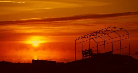 RED SUSET 11 Stockbeeldmateriaal 118918588