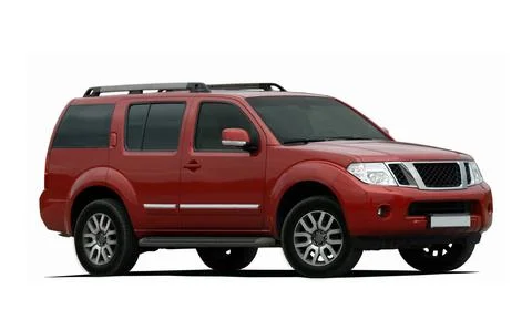 Red suv Fotos Stock