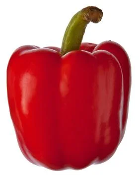 Red sweet pepper Stock Illustration