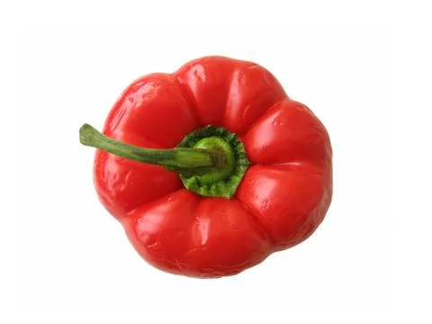 Red sweet pepper Stock Photos