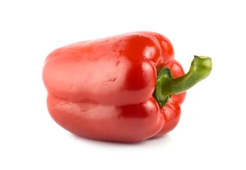 Red sweet pepper Stock Photos