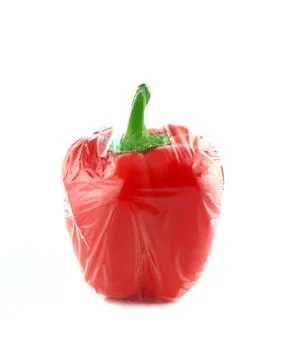 Red sweet pepper Stock Photos