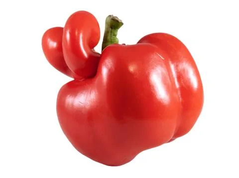 Red sweet pepper Stock Photos