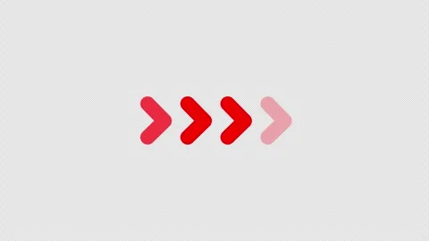 Red swipe animation arrows video Stock Footage 330432343